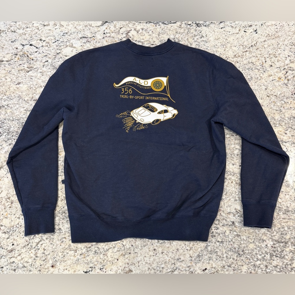 Aime Leon Dore x Porsche 356 Crewneck Sweatshirt Size Large